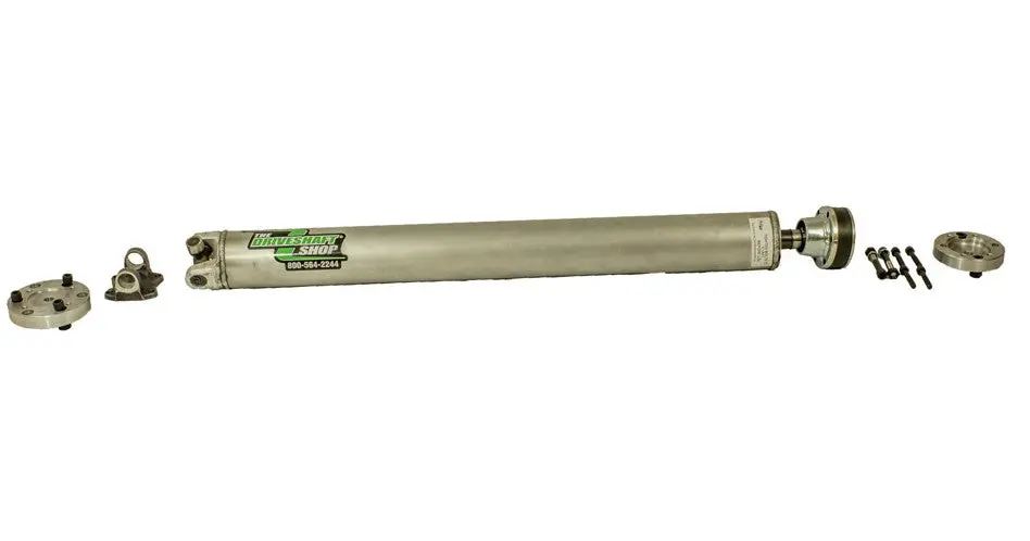 Driveshaft Shop: 1993-1998 Toyota Supra 4" Aluminum Cv Driveshaft W/ Conversion Plates 1