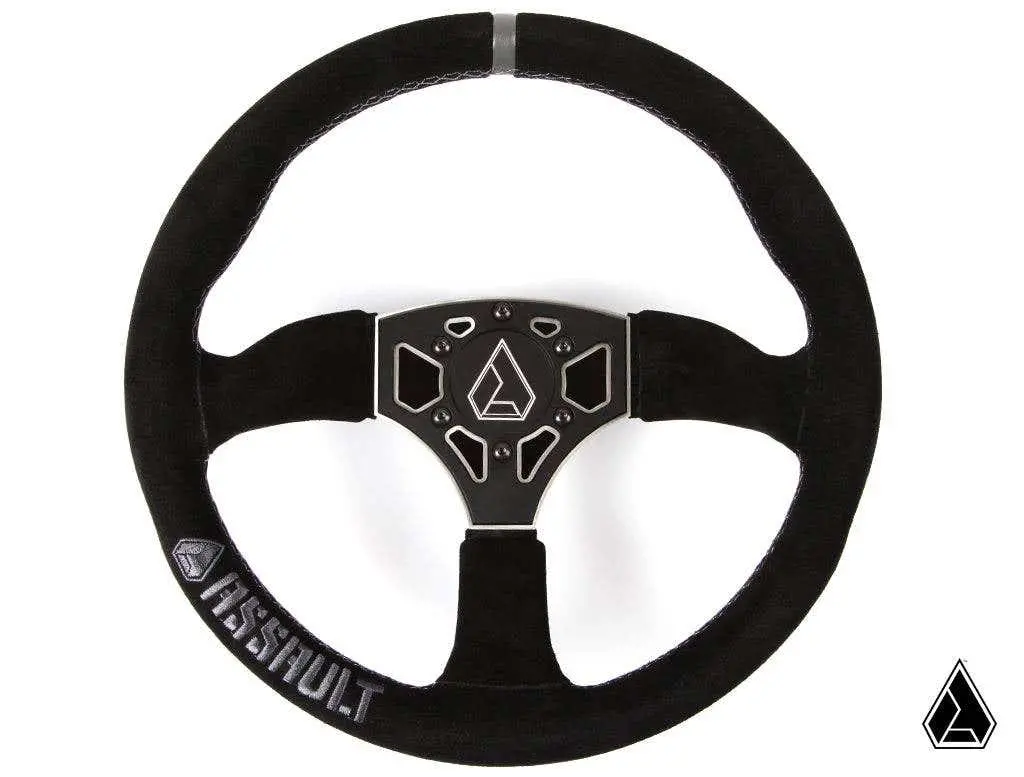 Assault Industries 350R Suede-Finish UTV Steering Wheel