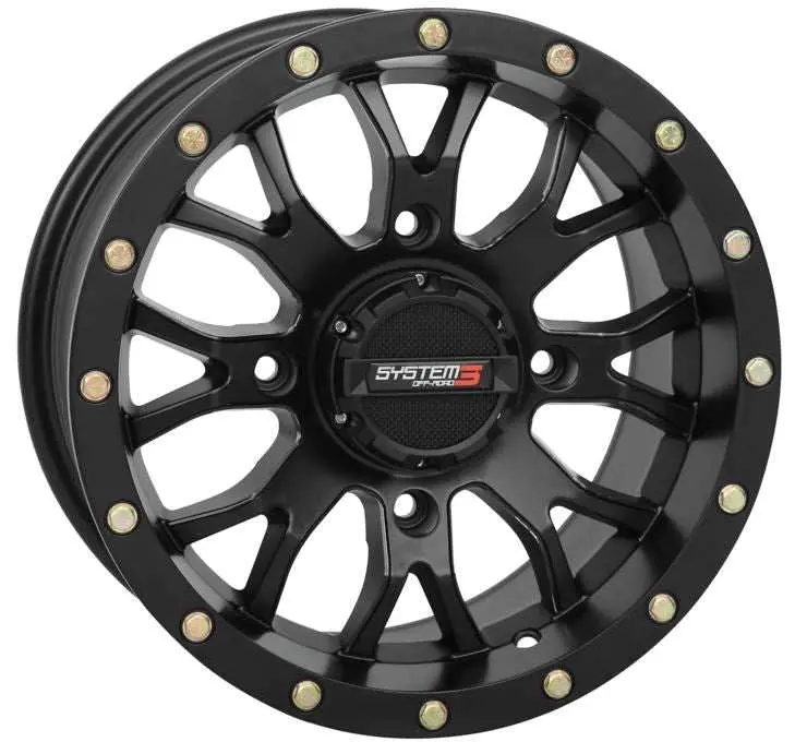System 3 St-3 Simulated Beadlock Wheels 4/137 Bolt Pattern 2