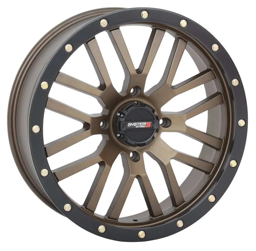 System 3 ST-3 Simulated Beadlock Wheels — 4x137 Bolt Pattern - Image 4