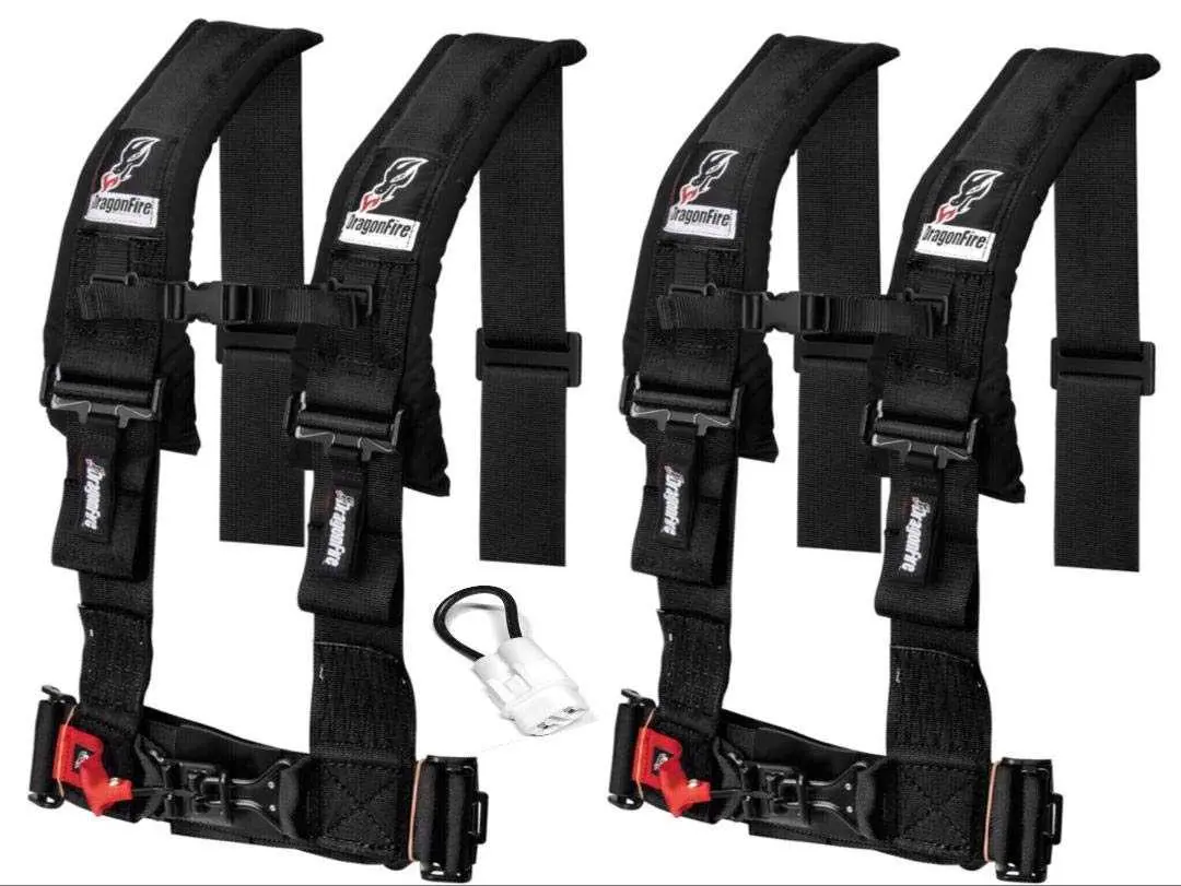 Teryx Krx 1000 4 Point Harness Set By Dragonfire Racing 1