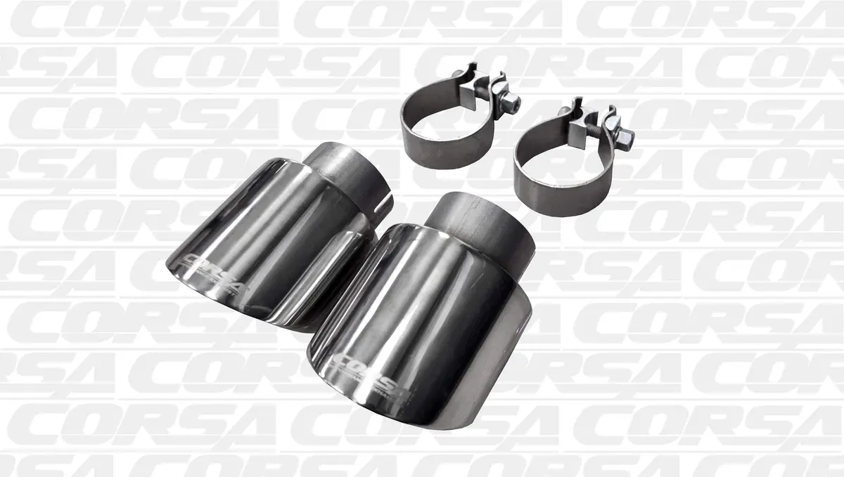 Corsa 2010-2014 Vw Golf R Mk6 2.0T - Single 4" Pro-Series Tip Kit 2