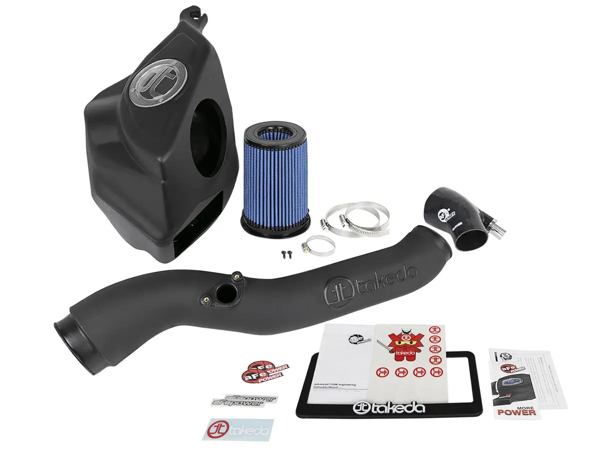 Afe: Takeda Momentum Cold Air Intake System - Black W/Pro 5R Filter Media - Lexus Rc 200T/300 / Gs 200T/300 16-19 I4-2.0L (T) 2