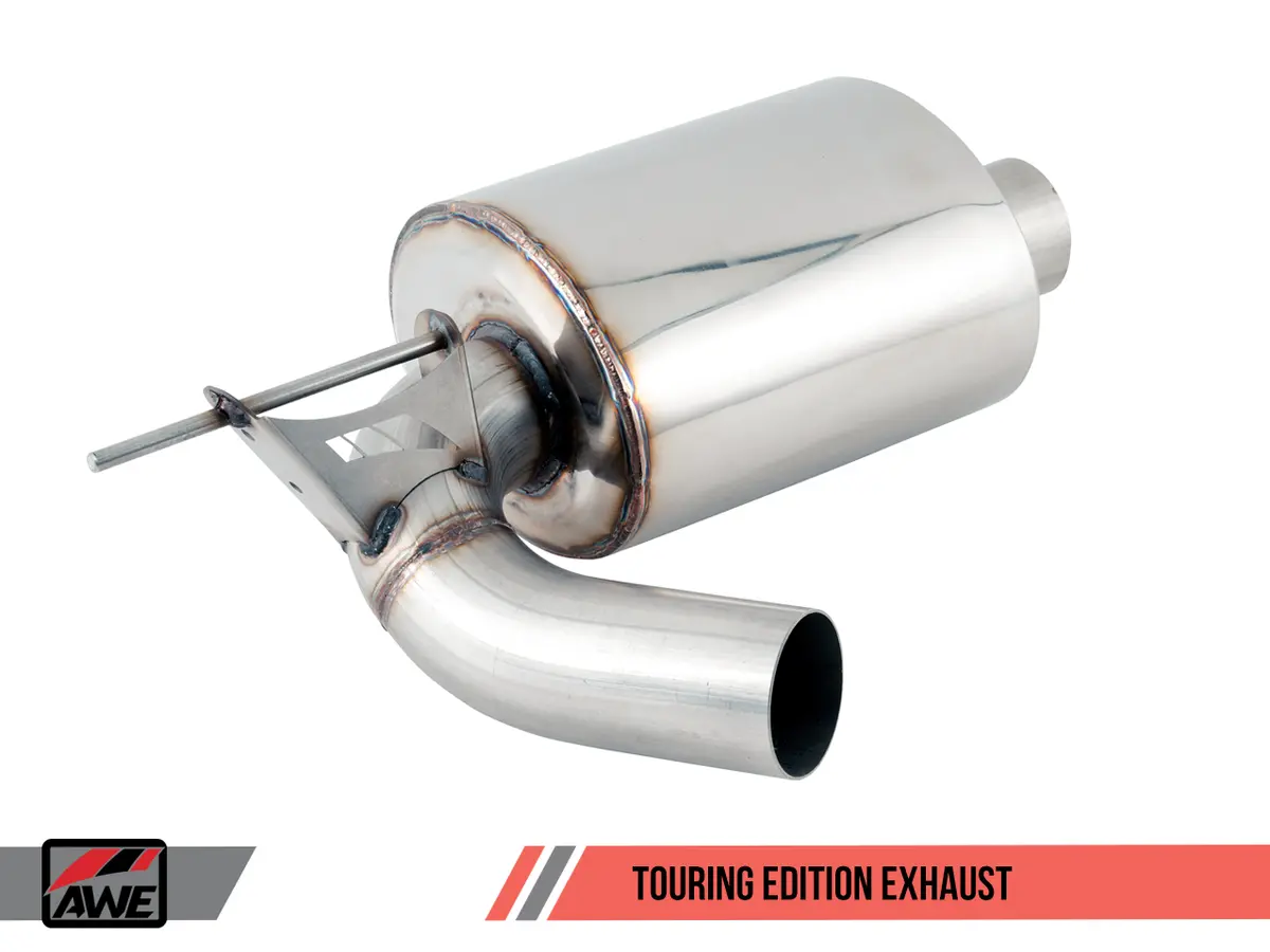 Awe: 2014-2019 Bmw M235i F22 Touring Edition Axle Back Exhaust W/Diamond Black Tips 102Mm 2