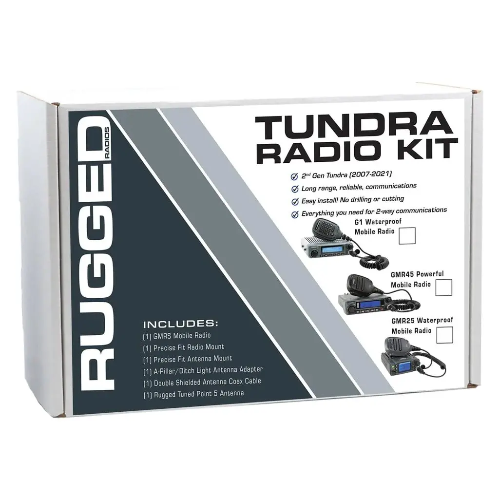 Toyota Radio Kit  Gmrs Waterproof Mobile Radio For Toyota Tundra | Rugged Radios 1