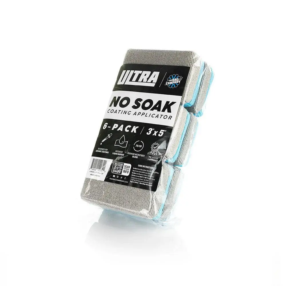 The Rag Company Ultra No-Soak Coating Applicator (6 Pack) 1