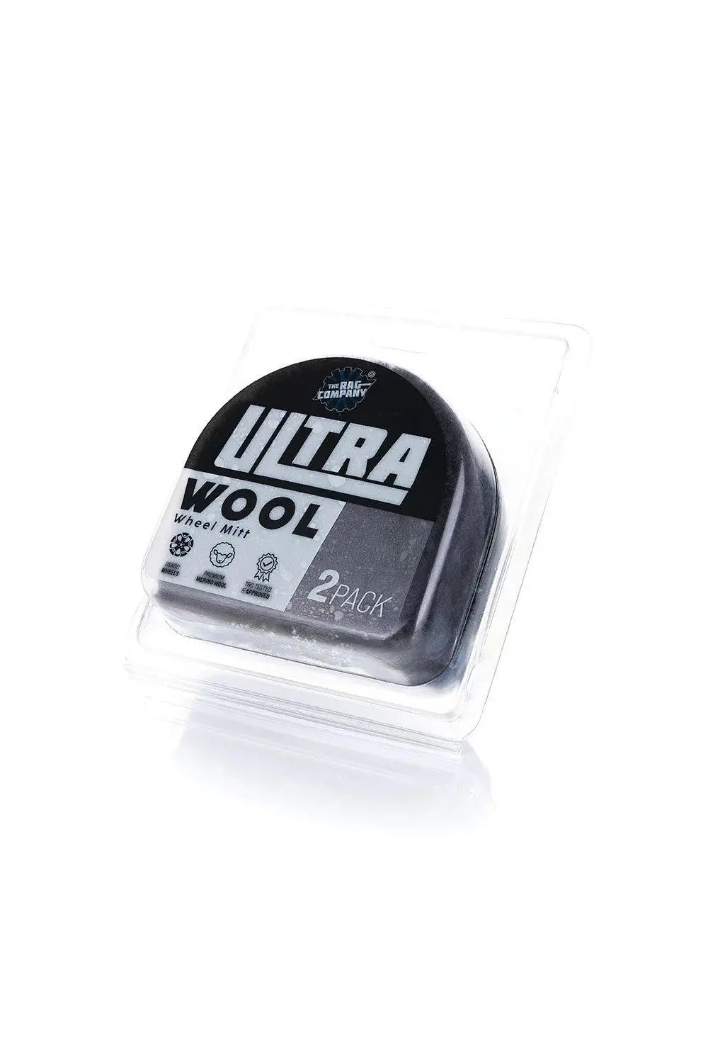 The Rag Company Ultra Wool Wheel Mitt (2Pack) 1