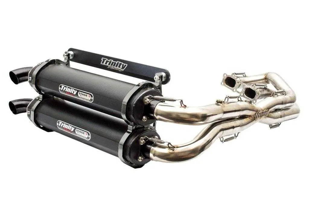 Trinity Racing Polaris Rzr Xp 1000 Exhaust Full Dual System Stage 5 With Powervision Tuner 3