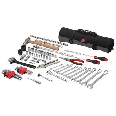 Tusk Utv Tool Roll Kit With Polaris Clutch Tool 1