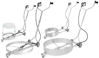 80.612 30" Undercarriage Surface Cleaner By Mosmatic (7024) 1