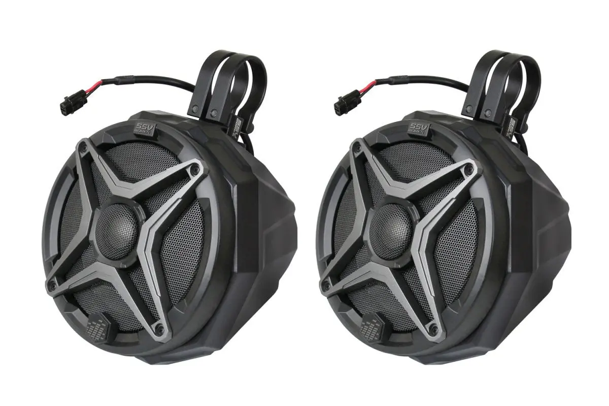 Universal 6.5In Cage-Mounted Speaker-Pods 1