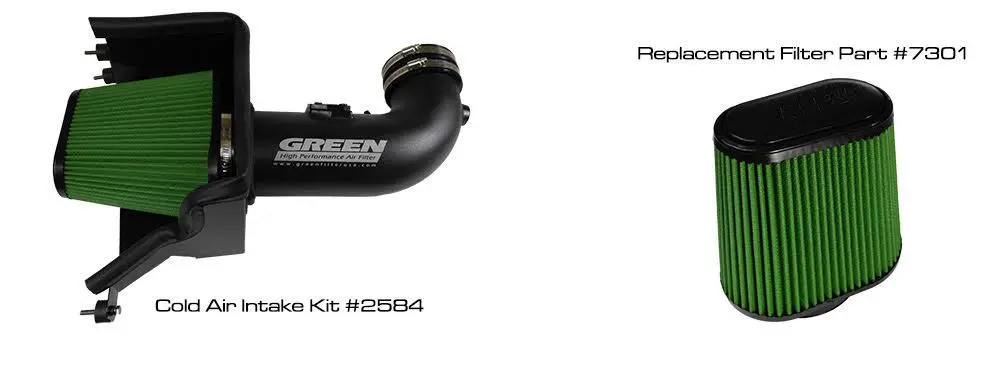 Green Filter Usa:  Intake  [C7 Corvette, Lt1] 1