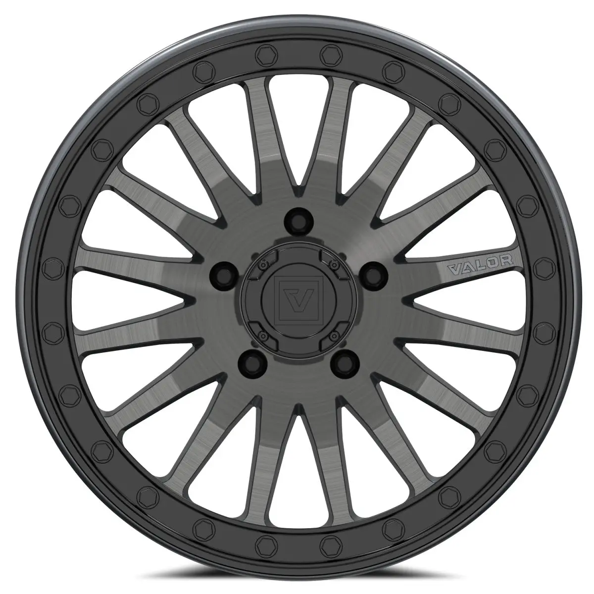 V06 Brushed Gunmetal 5X4.5 | Valor Offroad 2