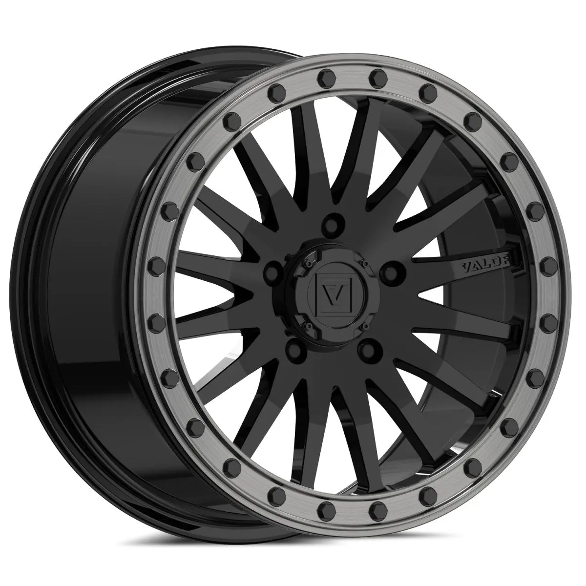 V06 Gloss Black 5X4.5 | Valor Offroad 1