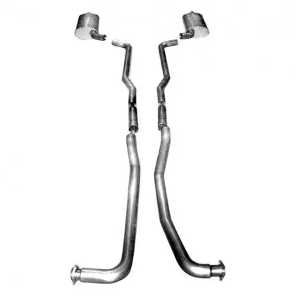 Stainless Works: 1964-67 Chevrolet Corvette -- Exhaust Sb 2-1/2" Factory Connect 1