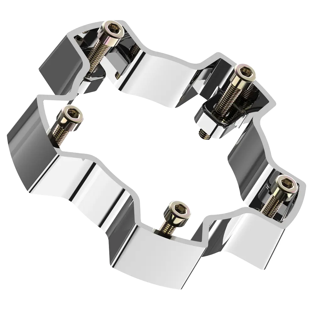 Vcap2 Center Cap Riser Chrome 1