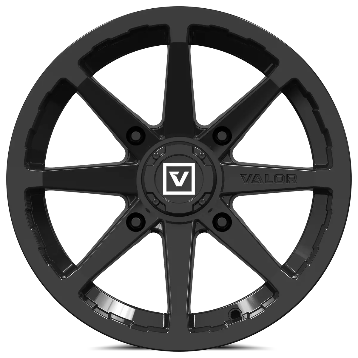 V01 Utv Wheel Gloss Black 4