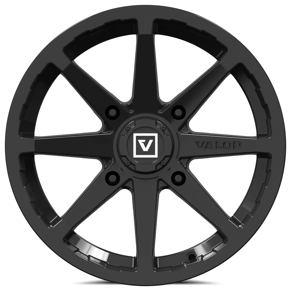 V01 Utv Wheel Gloss Black 2