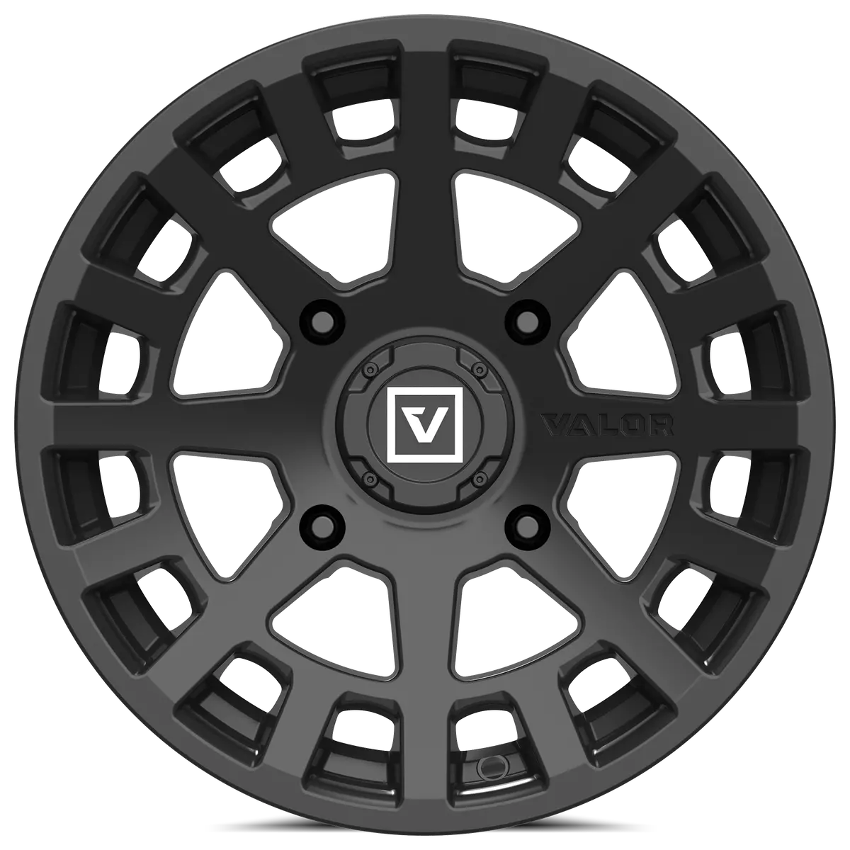 V04 Utv Wheel Satin Black 2
