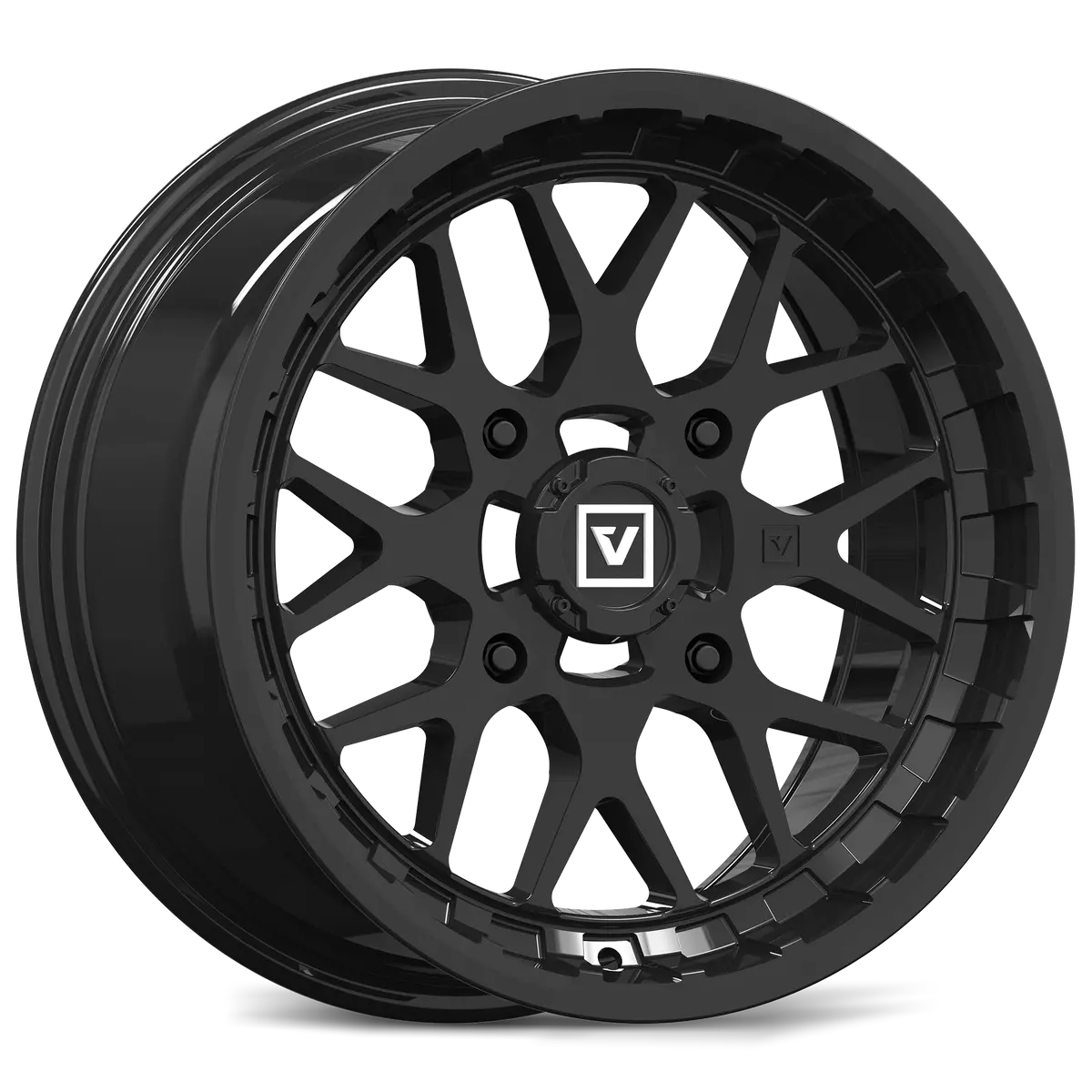 V03 Utv Wheel Gloss Black 1