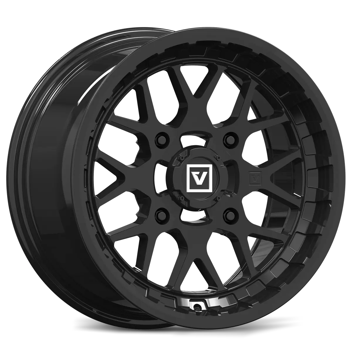 V03 Utv Wheel Gloss Black 3