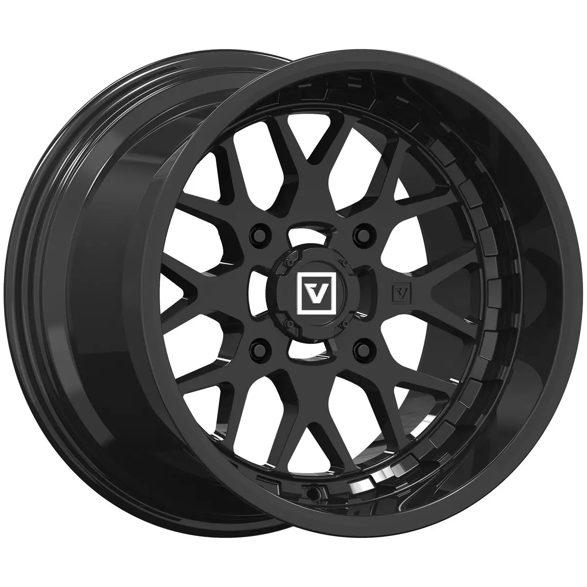 V03 Utv Wheel Gloss Black 5