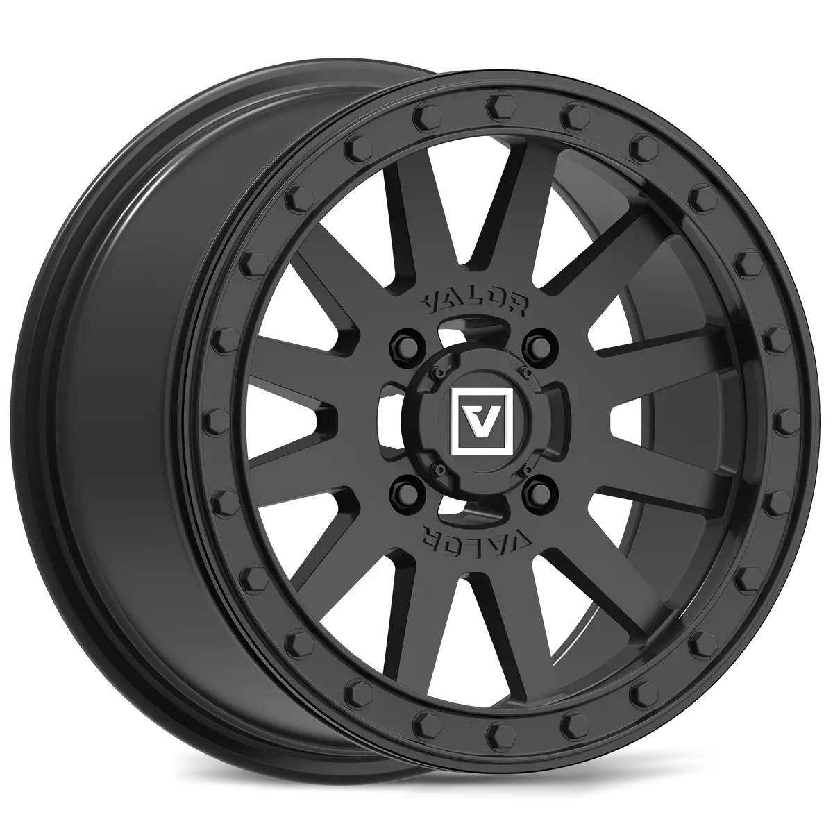 V05 Utv Wheel Satin Black 3