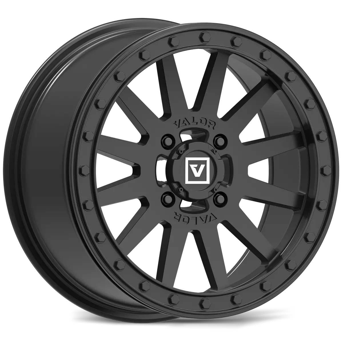 V05 Utv Wheel Satin Black 1