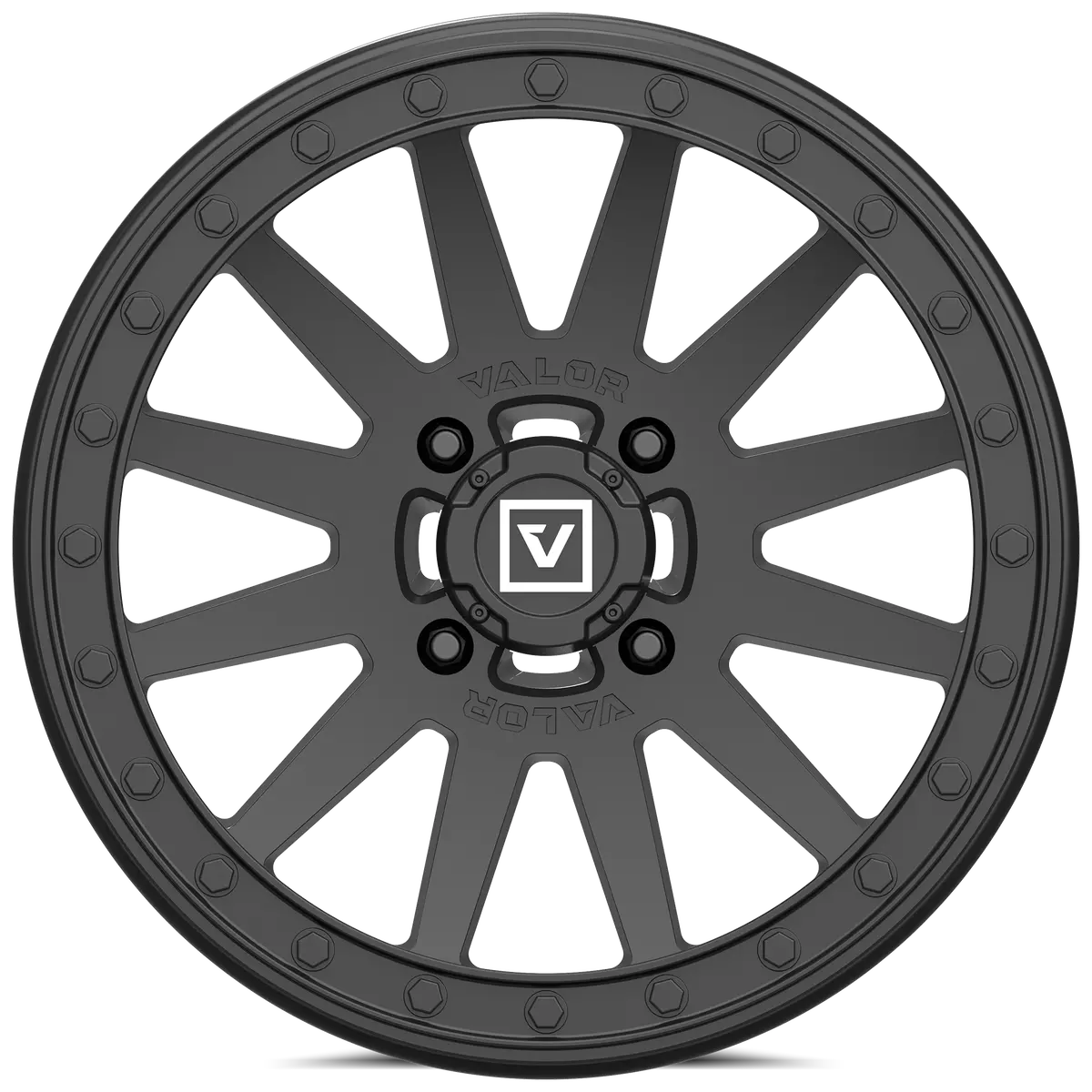 V05 Utv Wheel Satin Black 2