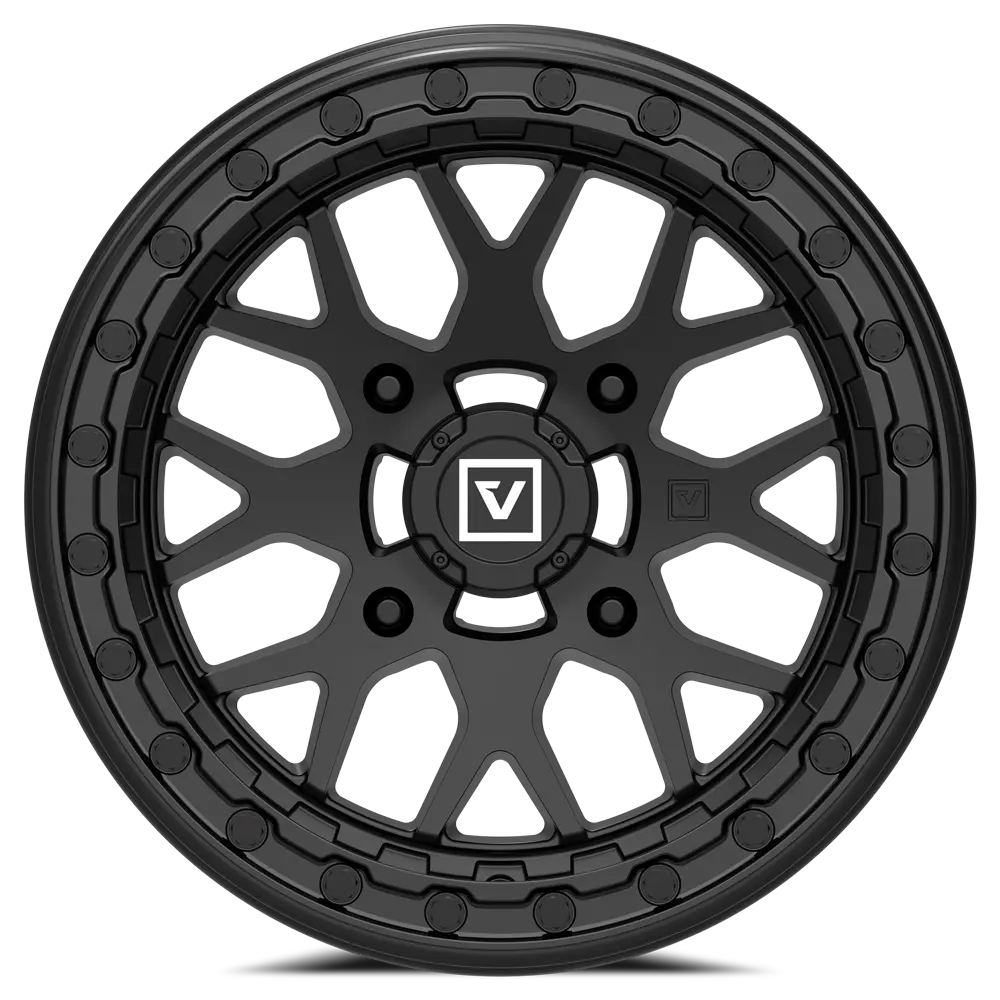 V07 Beadlock Utv Wheel Satin Black 2