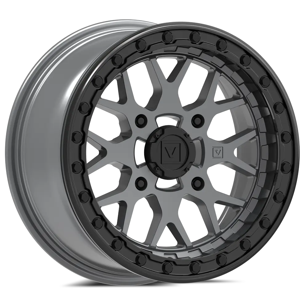 V07 Beadlock Utv Wheel Satin Graphite 1