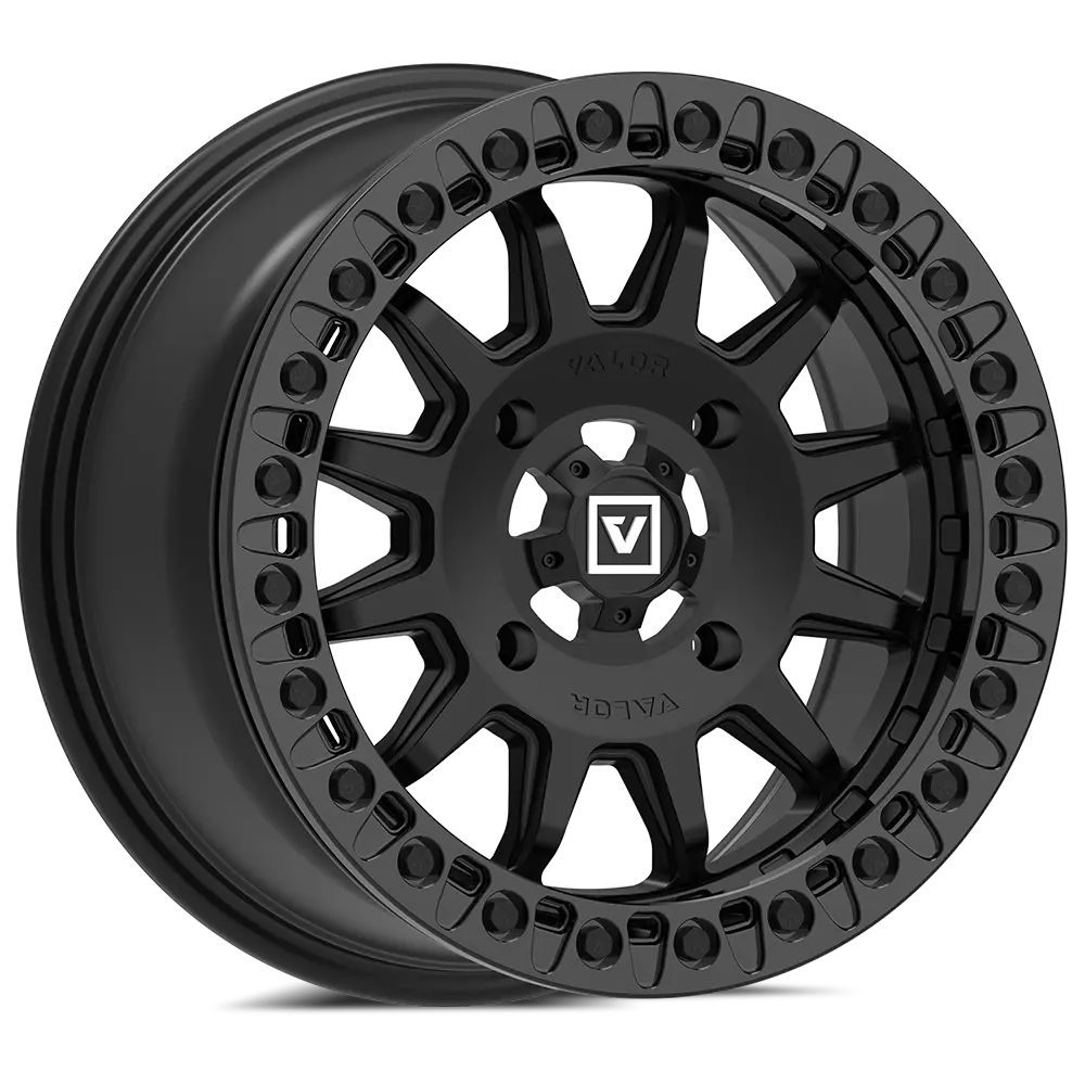 V09 Beadlock Utv Wheel Satin Black 5