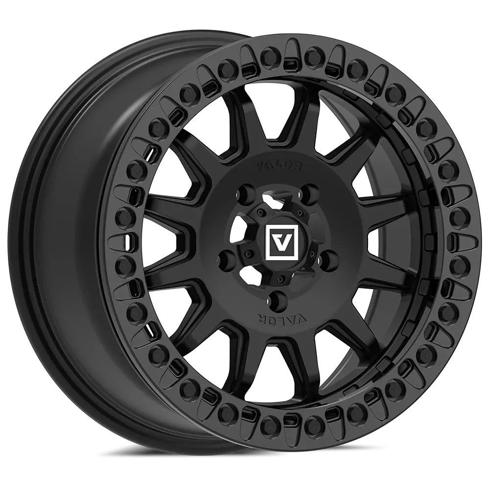 V09 Beadlock Utv Wheel Satin Black 6