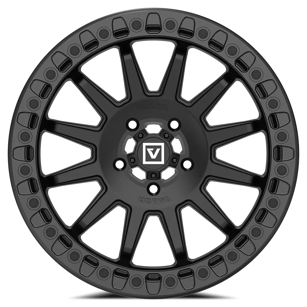 V09 Beadlock Utv Wheel Satin Black 2