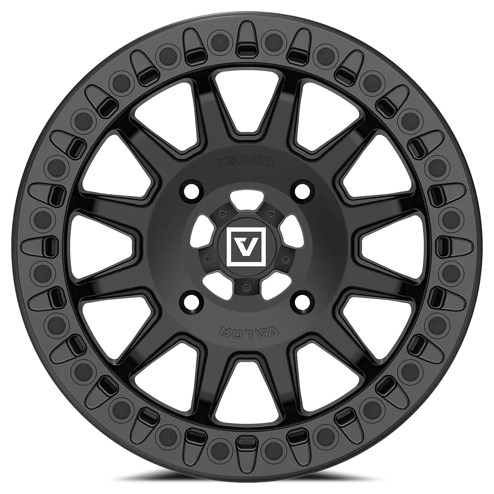 V09 Beadlock Utv Wheel Satin Black 10