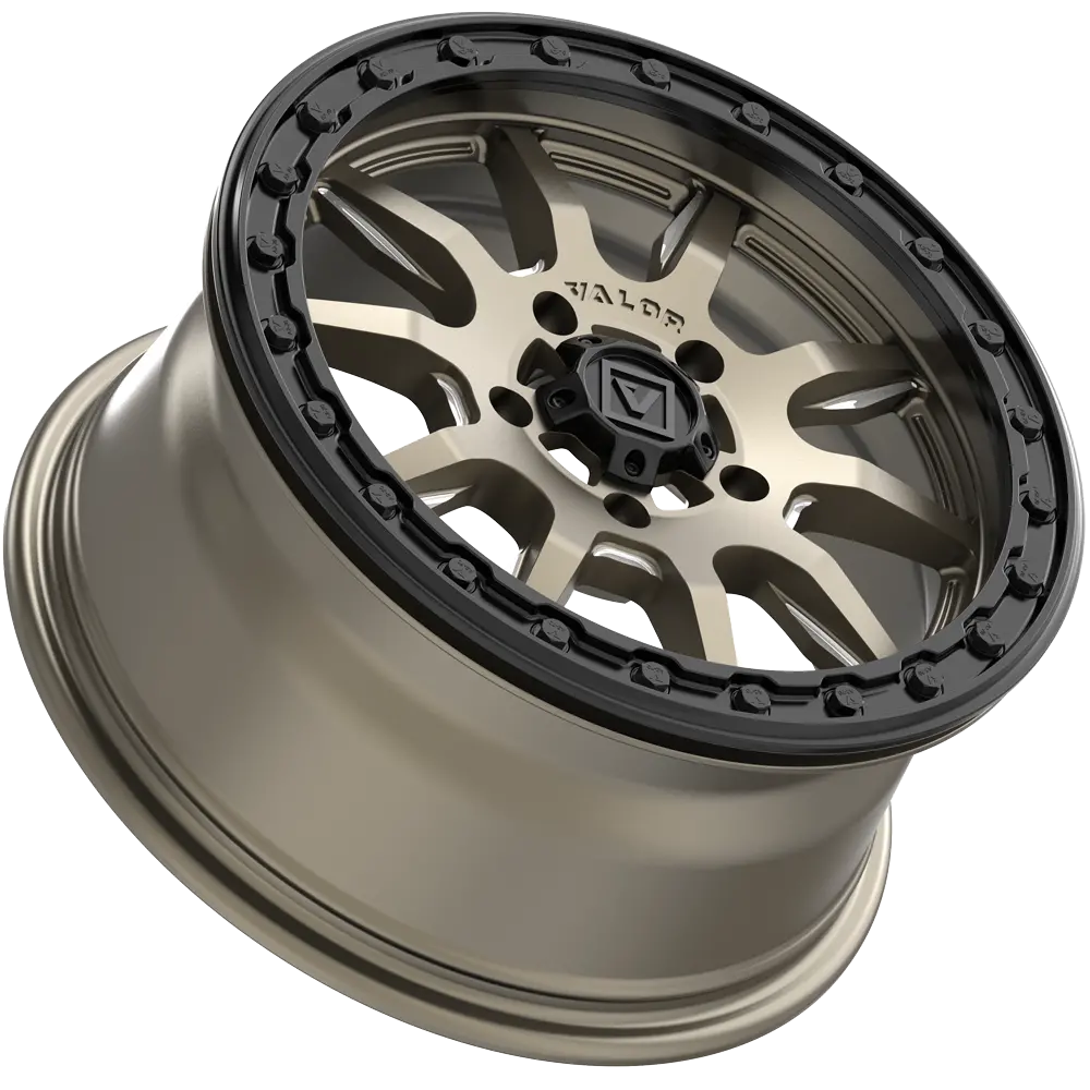 Alpha On 15X7 V15 Bronze Utv Wheel And Tire Kit 3