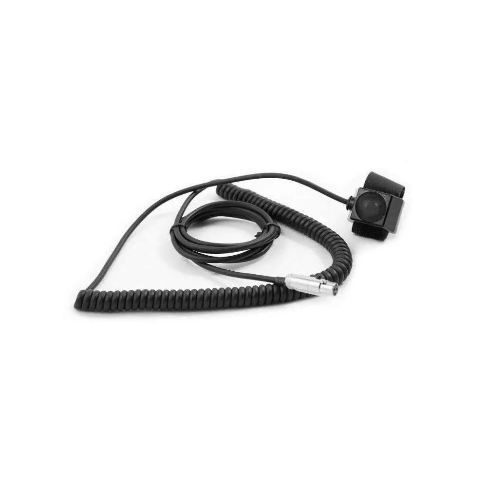 Velcro Mount Steering Wheel Push To Talk (Ptt) With Coil Cord  For Intercoms 1