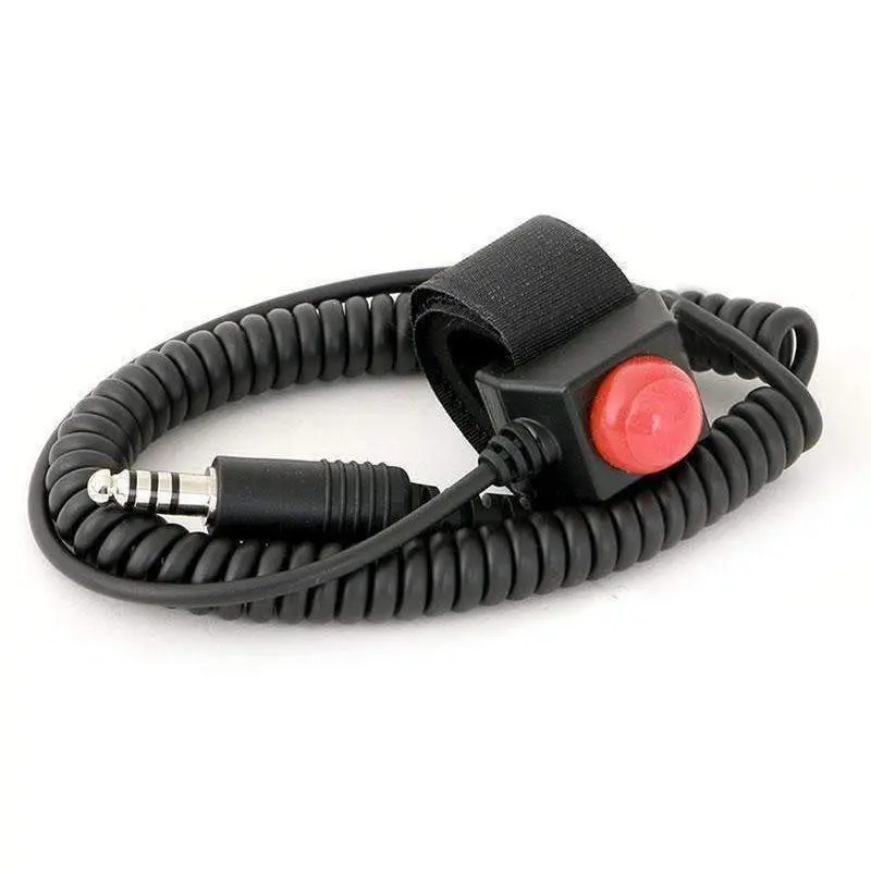 Velcro Mount Steering Wheel Push To Talk (Ptt) With Quick Disconnect For Intercoms 1