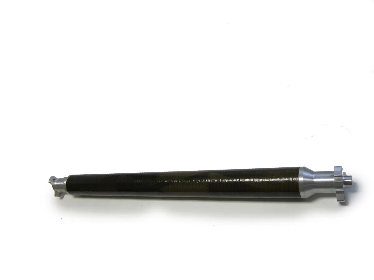 Driveshaft Shop:  Chevrolet Corvette 2001-2004 C5 Automatic Carbon Fiber Driveshaft (Torque Tube)12Mm Bolts - Eliminates Couplers 1