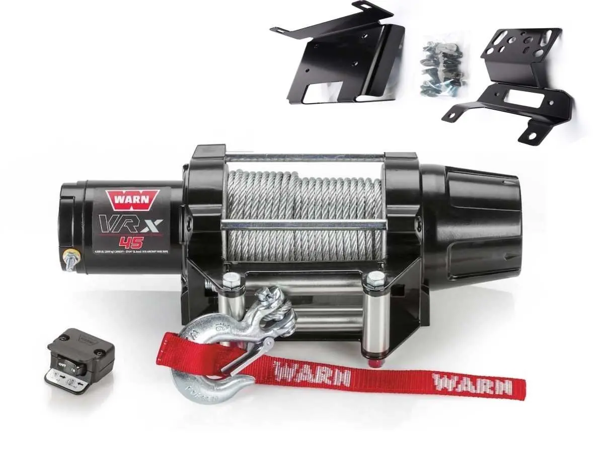 Warn Vrx 45 Powersport Winch And Rzr Xp 1000 Mounting Kit 1