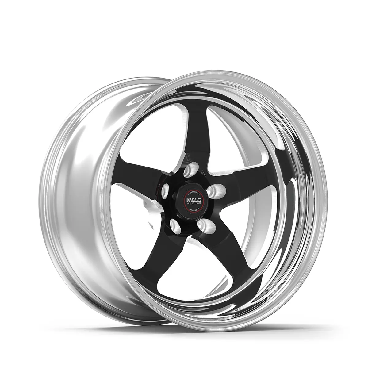Weld: 20X8 Rt-S S71 Forged Aluminum Black Anodized Wheel 1