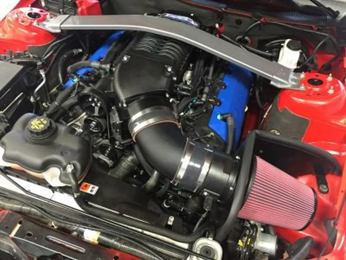 Whipple: [ 2011-2014 Mustang ] Gt Stage (2.9L) Intercooled Supercharger Kit 1