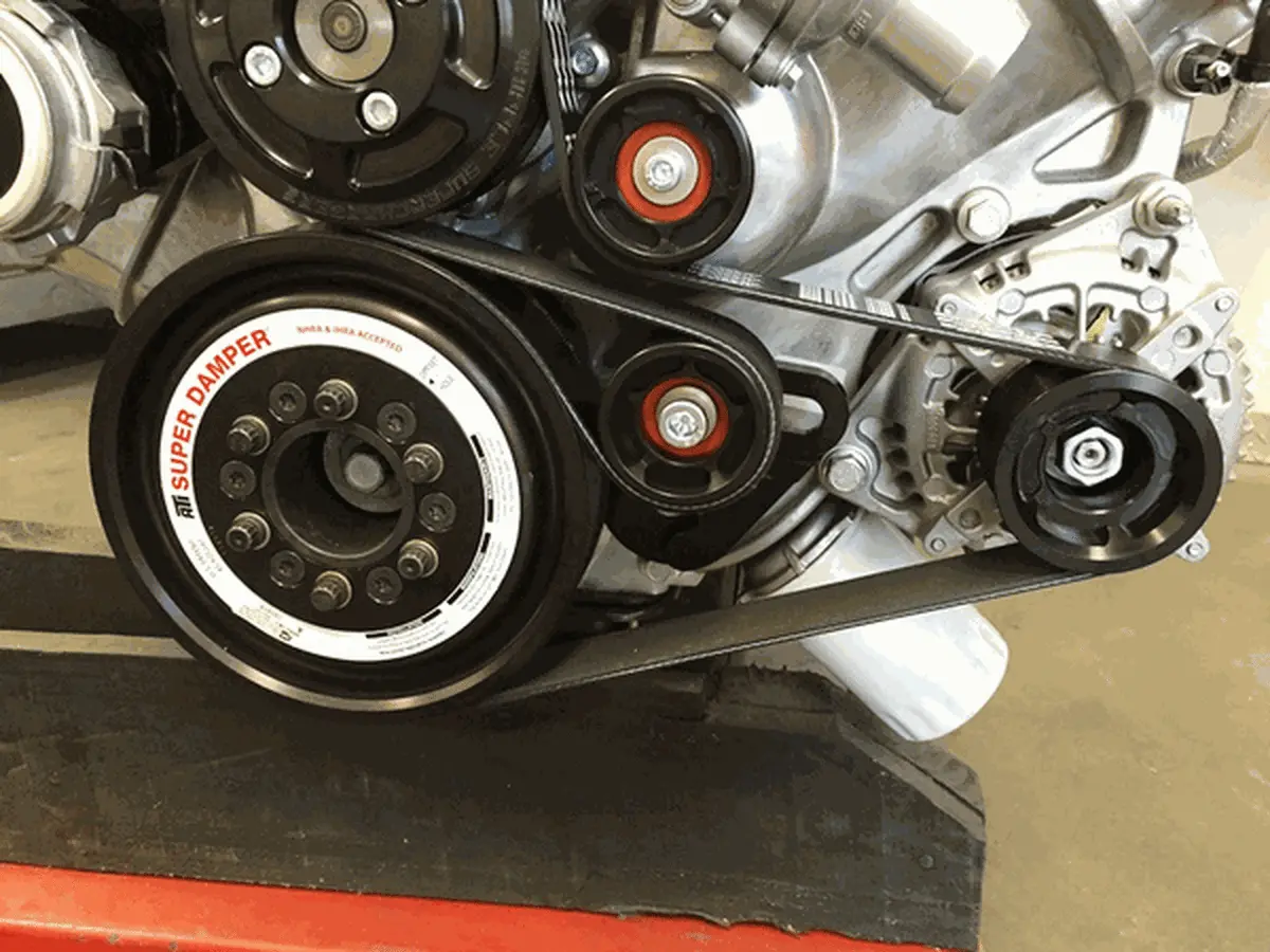 Whipple: 2011-2014 Ford Coyote 5.0L 10-Rib Belt System 1