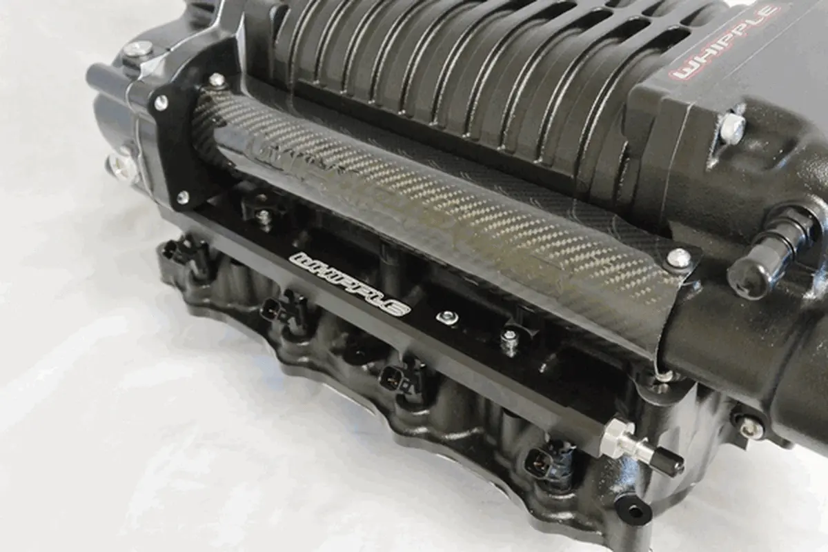 Whipple: Carbon Fiber Shaft Cover For Front Feed Models 1
