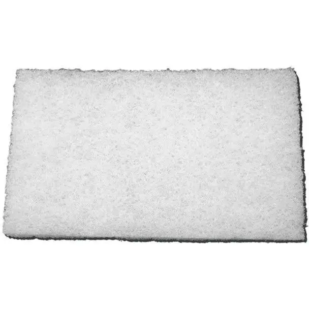 Gdi White Scrub Pad - 6" X 9" 1
