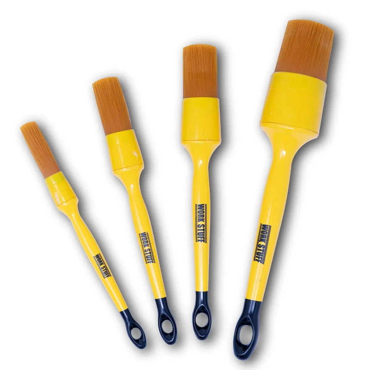 Work Stuff Detailing Brush - Albino Orange 1