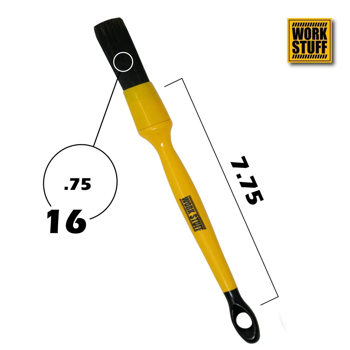 Work Stuff Detailing Brush Black 3 Pack 2