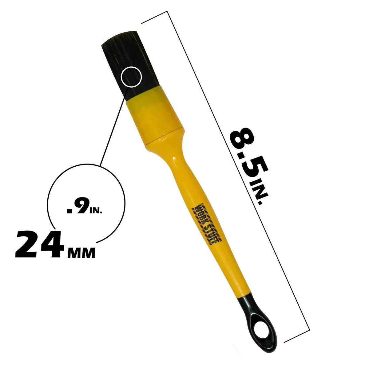 Work Stuff Detailing Brush - Black 3