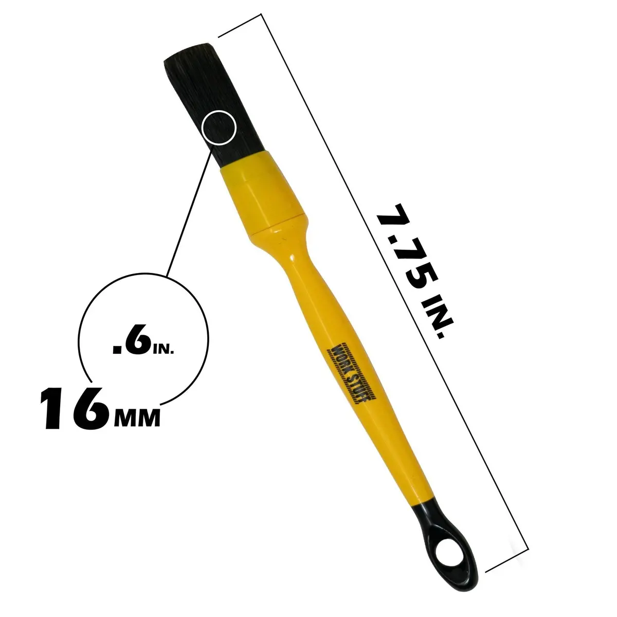 Work Stuff Detailing Brush - Black 2