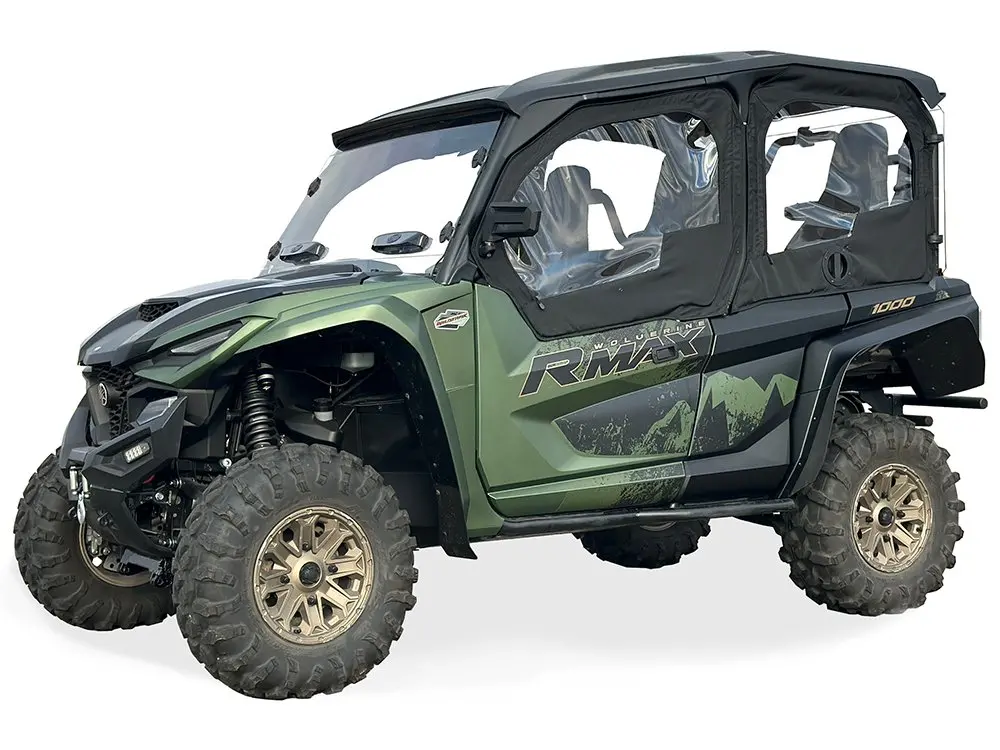 Yamaha Wolverine Rmax-4 Framed Upper Door Kit | Spike Powersports 2